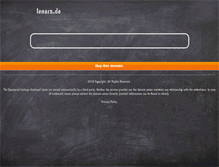Tablet Screenshot of lenara.de